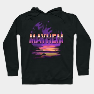 Quotes Mayhem Name Retro Styles Birthday 70s 80s 90s Hoodie